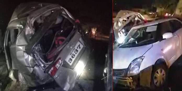 A tragic accident near Karad Three wrestlers from Pune died on the spot