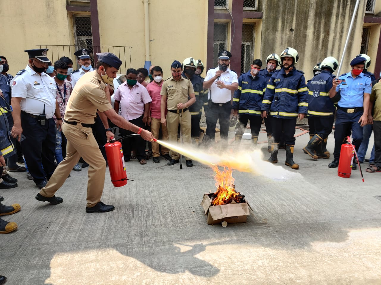 sion hospital fire mock drill