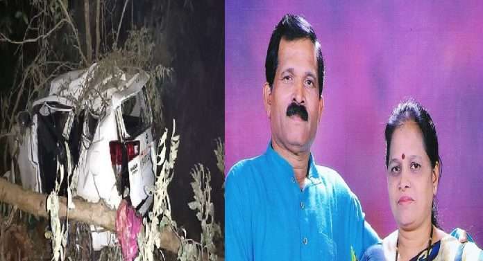 union minister shripad naik and wife accident uttar kannada district