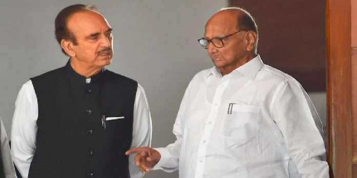 Sharad Pawar told a story about Ghulam Nabi Azad