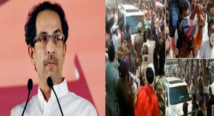 CM uddhav thackeray orders Take immediate strict action against crowd in Pohardevi