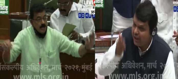 Bhaskar Jadhav slams opponents and announced Arnab Goswami is son of bjp