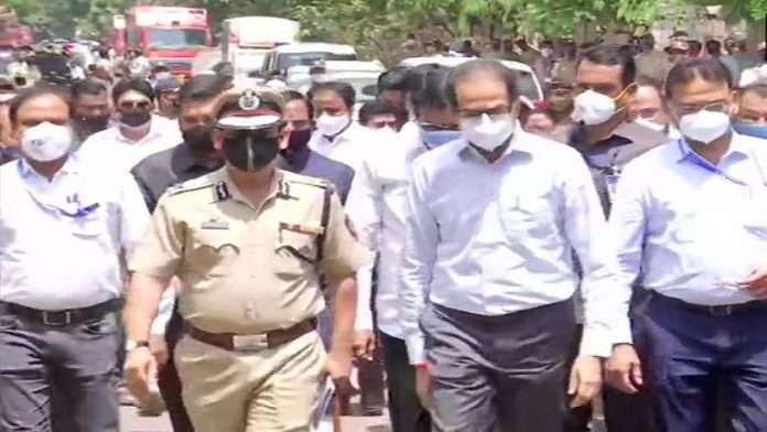 chief minister uddhav thacekray visit bhandup sunrise hospital fire incidents