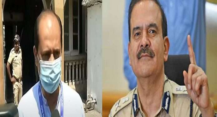 mumbai police files extortion case against parambir singh, sachin waze and others three in goregaon police station
