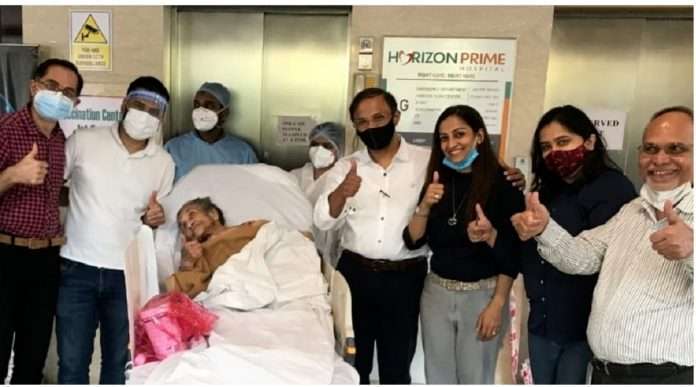 In Thane, 102-year-old grandmother defeated Kelly Corona