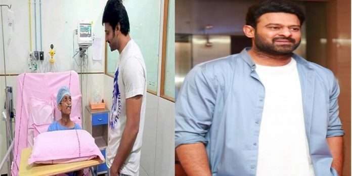For fans who are in the last stages of cancer, Darling Prabhas arrives at the hospital