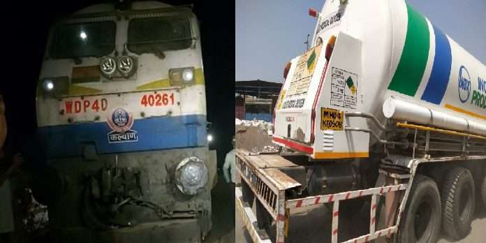Oxygen Express for Corona patients from Maharashtra leaves for Visakhapatnam