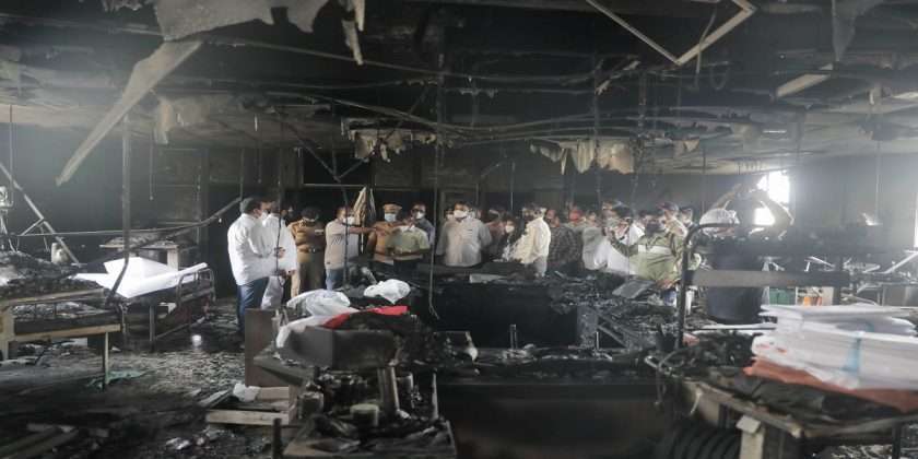 fire at virar vijay vallabh hospital 13 patients death in icu