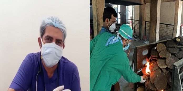 true Covid warrior! Doctor on duty within 24 hours of his father funeral in Pune