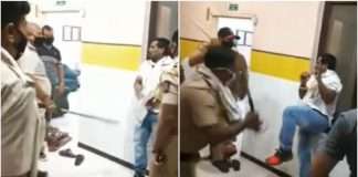 Suspended of 5 police constable including police sub-inspector for beaten bjp worker