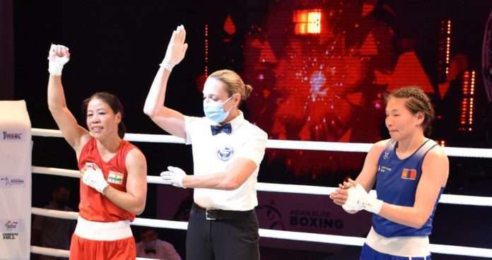 mary kom enters into final