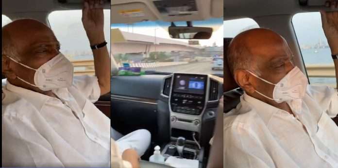first time after the surgery, Sharad Pawar car ride to Mumbai with supriya sule