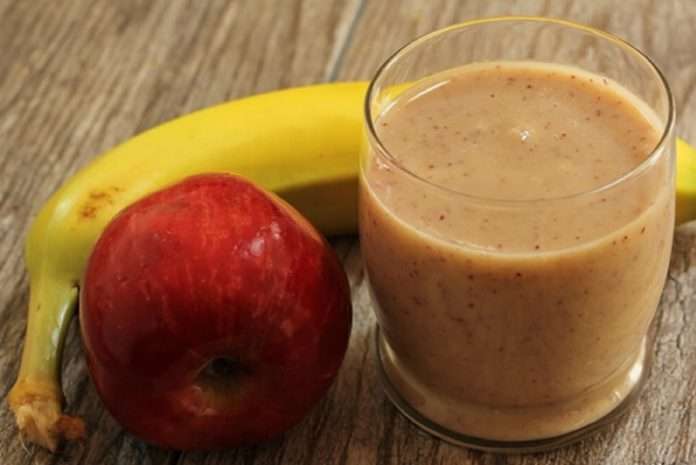 how to make Banana and apple smoothie