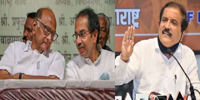 BJP MLA Atul Bhatkhalkar targets sharad pawar and uddhav thackeray
