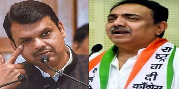 Water Resources Minister Jayant Patil and Devendra Fadnavis