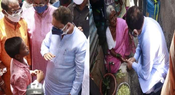Nitin Raut slams Pune mayor and demand take Action in Ambil odha