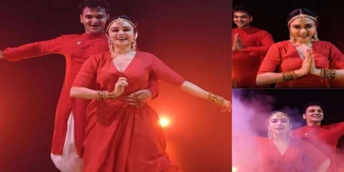 Amrita Khanvilkar and Ashish patil new dance performance on occasion of Ashadi Ekadashi