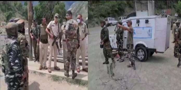 Terrorist grenade attack at Baramulla, Jammu and Kashmir, 2 CRPF jawans martyred, one civilian injured
