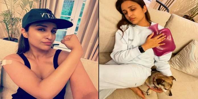 parineeti chopra pfizer vaccine shot in london actress troll social media