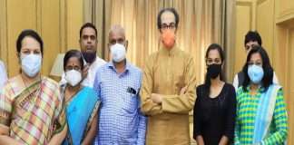 CM Uddhav Thackeray meet to the family of Swapnil Lonakar