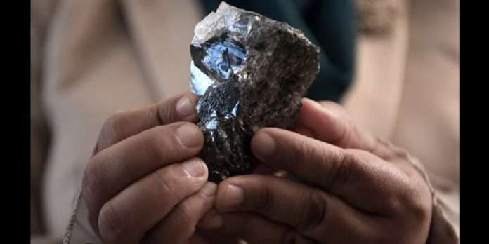 wow botswana found largest and white 1174 carat diamond stone