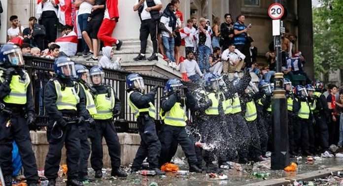 Uefa Euro 2020 Final 49 Fans arrested by British police at Wembley