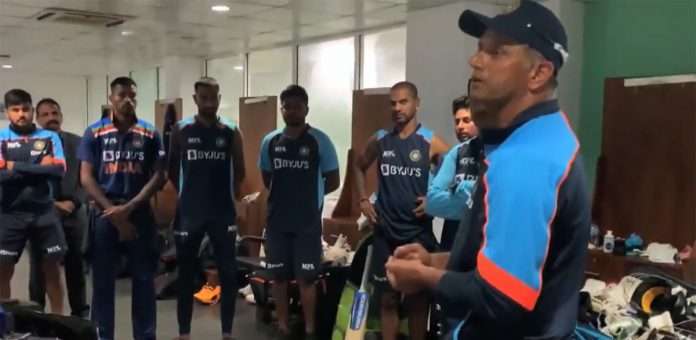 rahul dravid praises indian players in dressings room for winning second odi vs sri lanka
