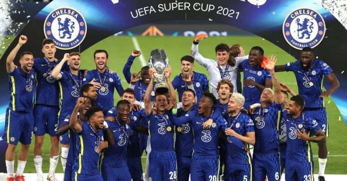 Chelsea win uefa super cup