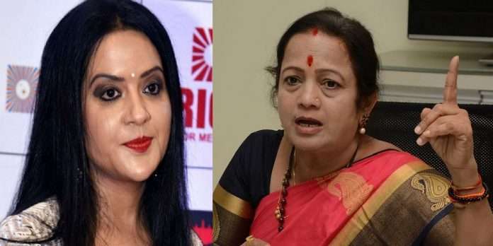 Mumbai Mayor kishori Pednekar and Amruta Fadnavis