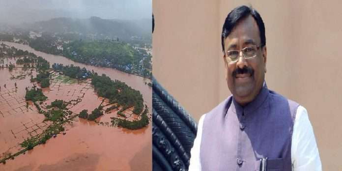 Sudhir mungantivar slam govt over aid for flood victims