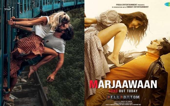 Akshay Kumar and Vaani Kapoor's 'Marjaawaan' song poster from 'Bell Bottom' inspired by travel influencer's Instagram pic?
