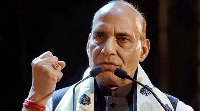 rajnath singh said congress is wide ball aap no ball only bjp is good length delivery