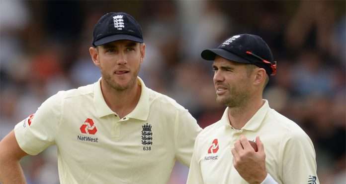 stuart broad and james anderson