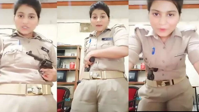 viral video woman police constable priyanka mishra resignation accepted after she made instagram reels with revolver