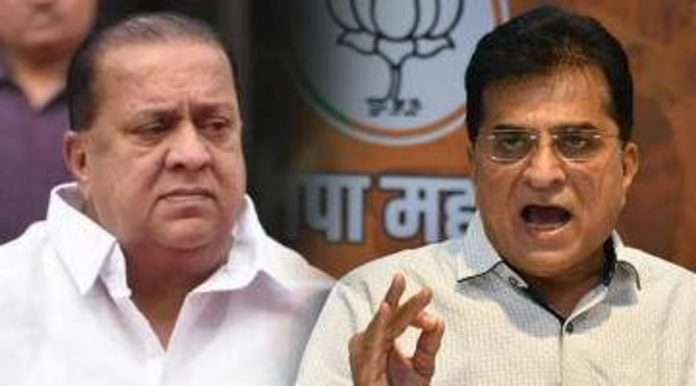 kirit somaiya serious allegations on thackeray government for police illegal detention