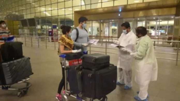 RT PCR Test is mandatory for international travellers at airport