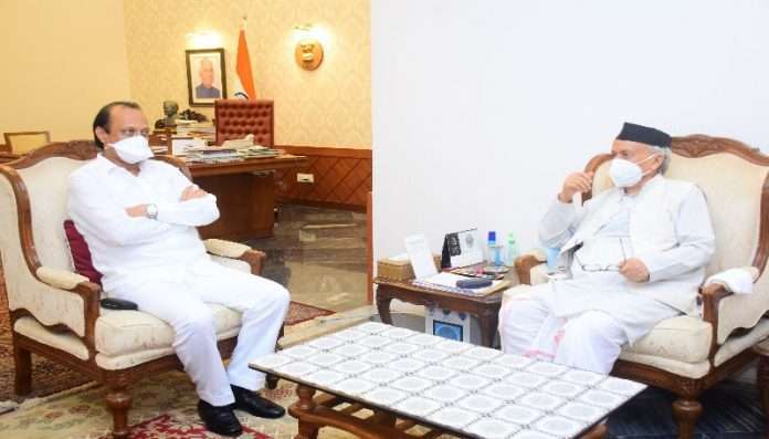 governor take Decision on 12 MLAs soon said ajit pawar after meeting Governor koshyari