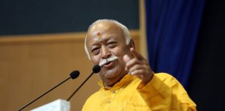 Rss mohan bhagwat claims india is not goes in right path in 75 years