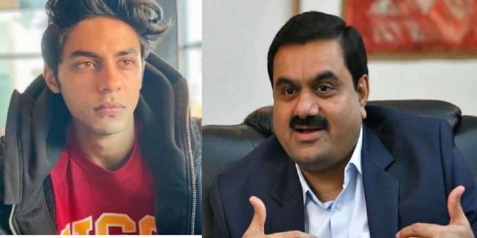 ncb arrested shahrukhs son aryan khan in cruise drug party case why gautam adani trending in twitter what is connection