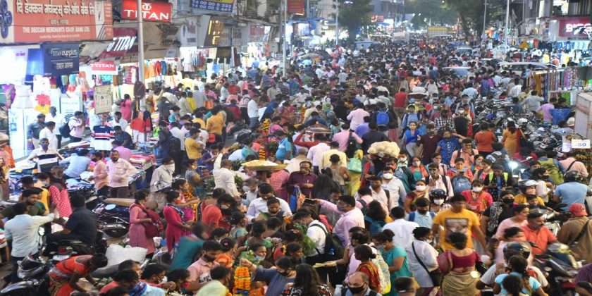Dussehra 2021 Flower Market Crowded For Shopping On Eve Of Dussehra