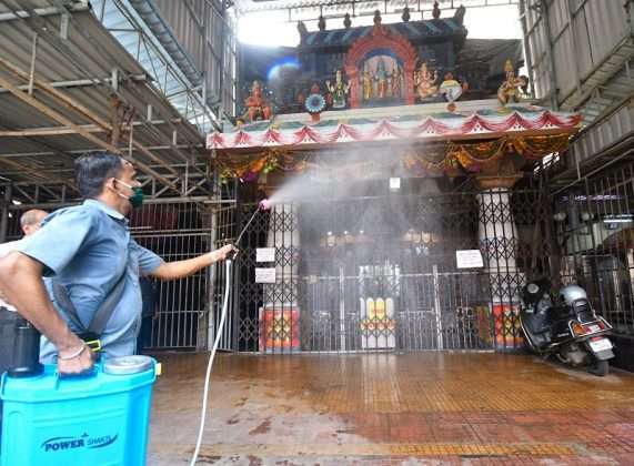 Temple Reopen: temples sanitized starting October 7 in state
