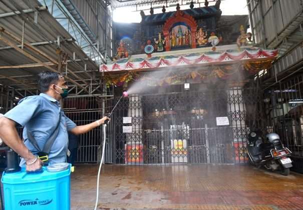 Temple Reopen: temples sanitized starting October 7 in state