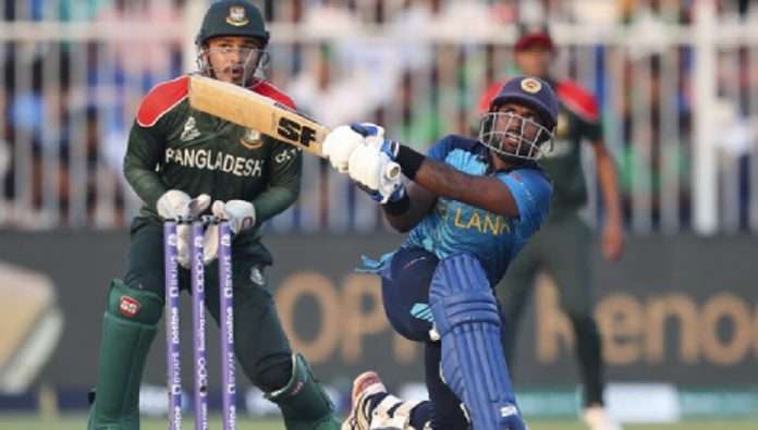 Sri Lanka defeated Bangladesh by five wickets in their T20WorldCup
