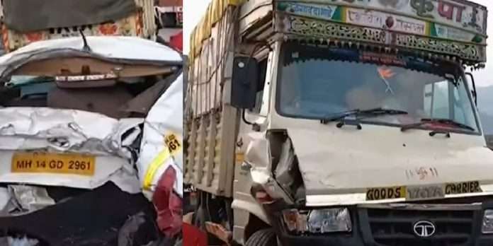 mumbai pune express way borghat accident 3 dead many people injured