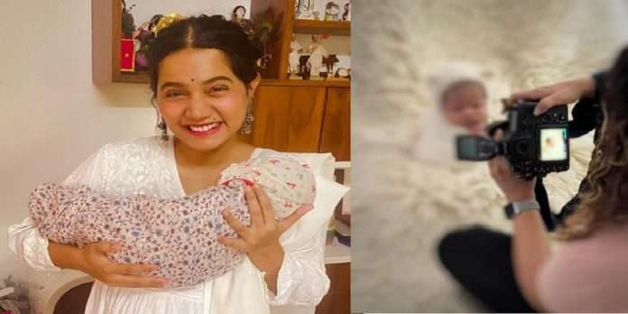 Actor youtuber urmila nimbalkar share baby's first photo