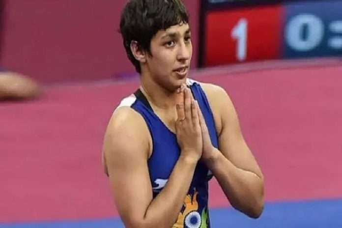 anshu malik is first indian wrestler qualify final round in wrestling World Championship