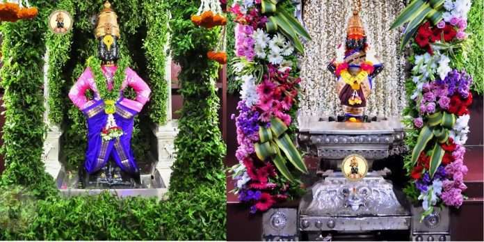 navratri 2021 today temples open in maharashtra mumbadevi tujapur ekvira devi pandharpur see all photos