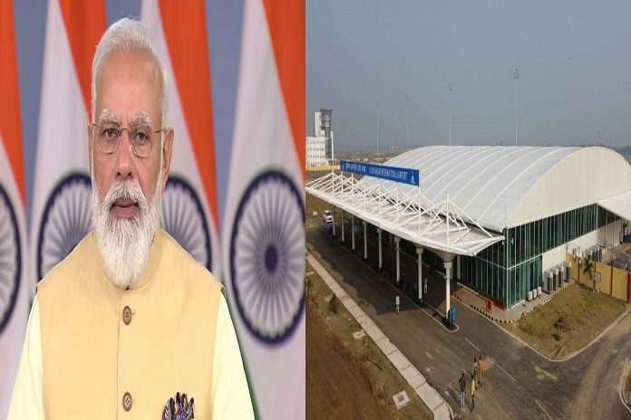 pm narendra modi inaugurating kushinagar international airport today