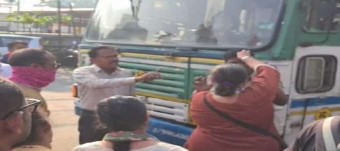 ST Workers Strike: The driver of Paral-Alibag bus was beaten in Carly Pass