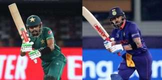 virat kohli retained the record of the most runs in a season of t20 world cup while babar azam had very close kohli record
